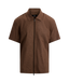 Urban Pioneers Male Gregorio SS SHirt SS SHIRT BROWN