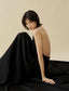 Halterneck Maxi Dress Nero