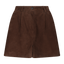 Urban Pioneers Female Jayla Suede Shorts SHORTS CHOCOLATE BROWN