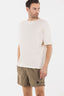 Urban Pioneers Male Leonell Tee T-SHIRT CREAM