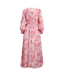 Urban Pioneers Female Livorno Dress DRESS PINK FLOWER AOP