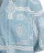 Urban Pioneers Male Loic SS Shirt SS SHIRT LIGHT DENIM AOP