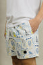 Urban Pioneers Male Luka Shorts SWIMSHORTS VACATION AOP