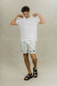 Urban Pioneers Male Luka Shorts SWIMSHORTS VACATION AOP