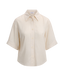 Urban Pioneers Female Nemi SS Shirt SS SHIRT LIGHT SAND