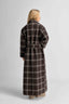 Urban Pioneers Female Nora Trenchcoat COAT BLACK COFFEE CHECK