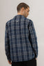 Urban Pioneers Male Otis LS Shirt SHIRT NAVY MULTI