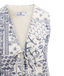 Urban Pioneers Female Terina Top TOP NAVY AOP