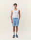 Stripe Jacquard Shorts