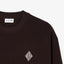 Double Face Piqué Badge Sweatshirt