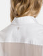 Oversized Shirt Yarn-Dyed Gabardine