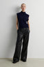 Longo Knit T-Neck Vest