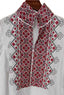 Nordlys Bluse Rødt Broderi