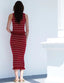 Taliana Rib Stripe Tank