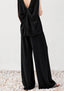 Twist Back Top Nero