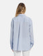 Loose-Fit Striped Viscose Shirt