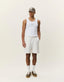 Stripe Jacquard Shorts