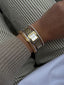 Thin Bangle Bracelet Silver