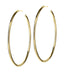 Hoop Earrings Gold Large