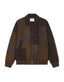 Patchwork Wool Varsity Jacket