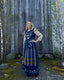 Nordlys Bluse Champagne Broderi