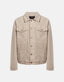 Beige Denim Jacket