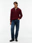 Lambswool Cable Zip Mk