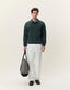 Piqué Polo Sweatshirt