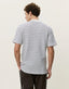 Knitted Stripe Polo